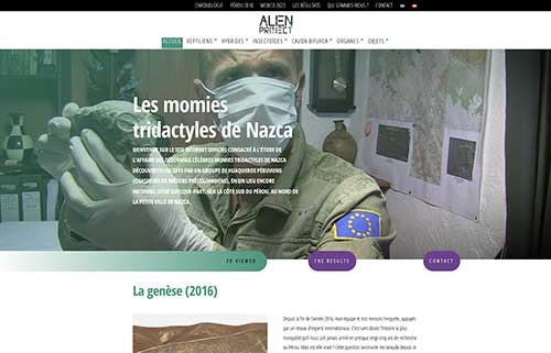 Alien Project - Les momies tridactyles de Nazca